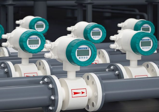 electromagnetic water flow meter