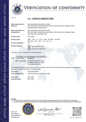 Đồng hồ đo lưu lượng ATEX