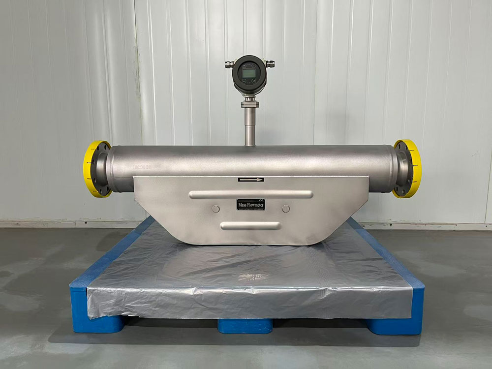 CNG mass Coriolis flowmeter