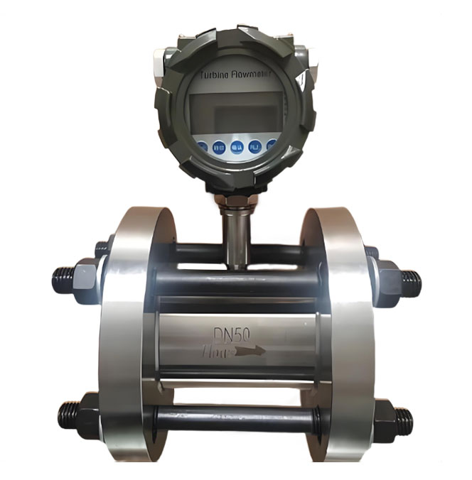 turbine flow meter is made with wafer connection