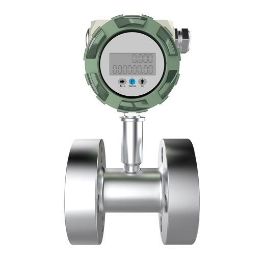 High pressure turbine flow meter