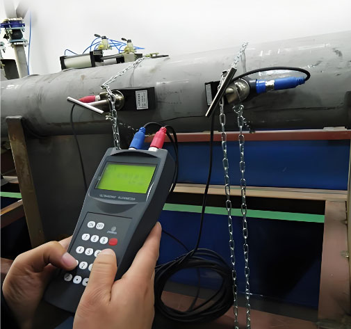 Clamp on ultrasonic flow meters