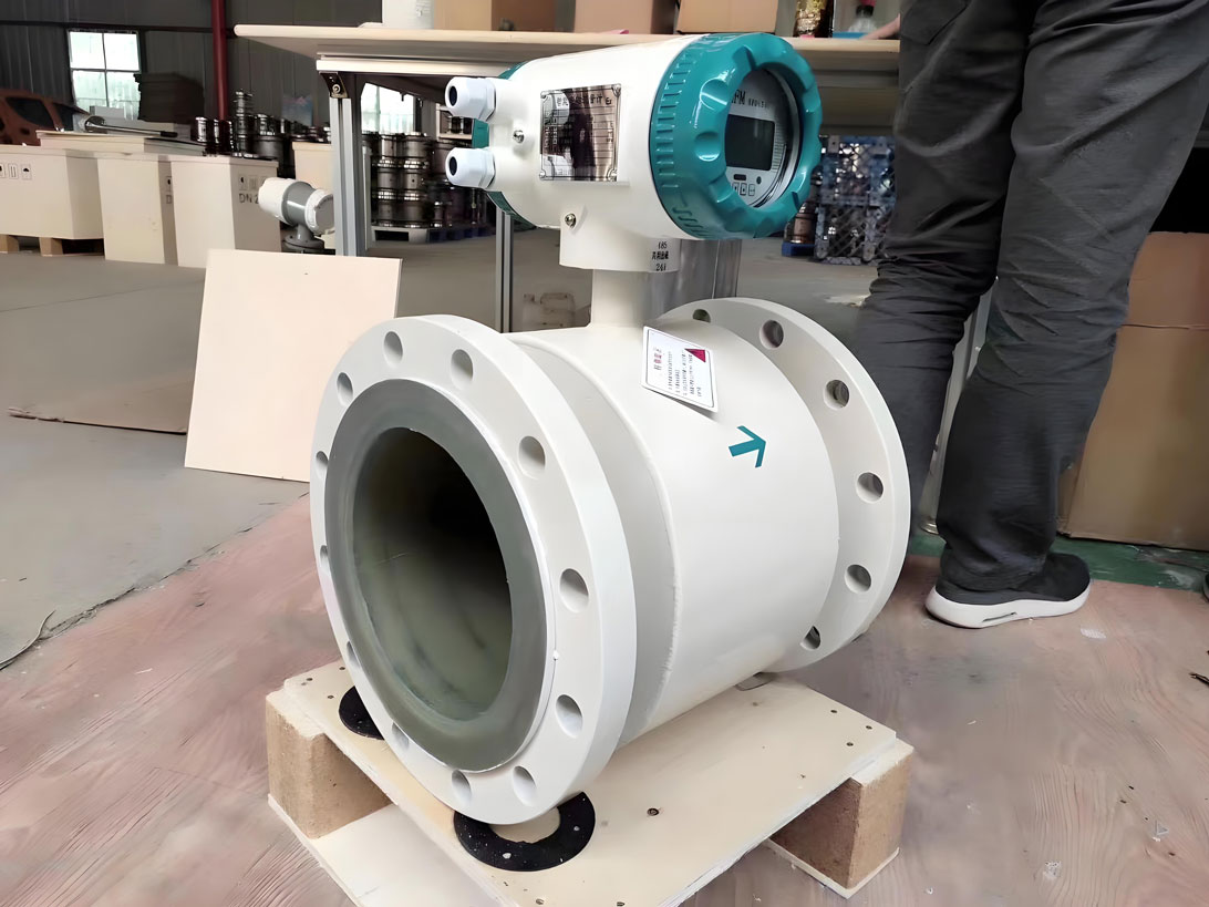 magmeter for wide sea water flow sensor range