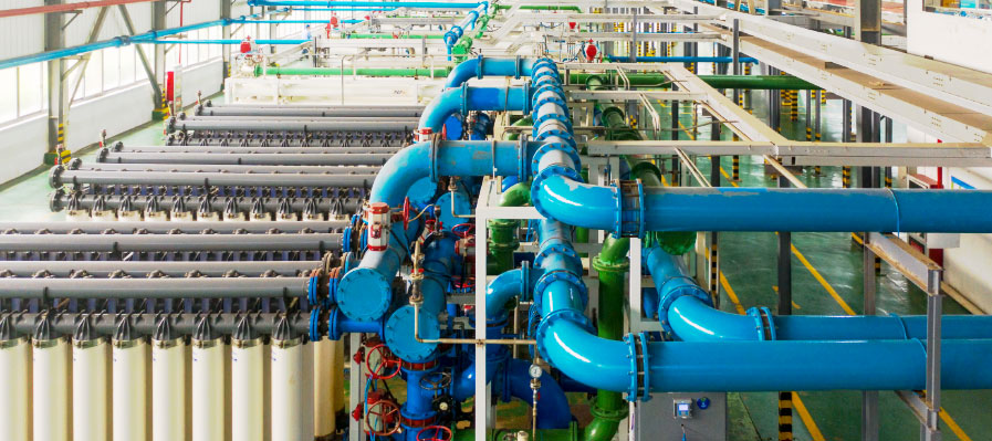 seawater flow meter application in Desalination plant
