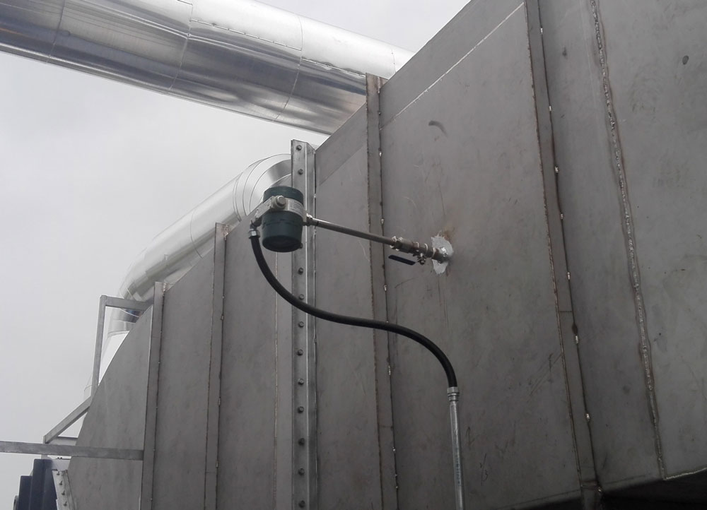 insertion type thermal gas flow meter