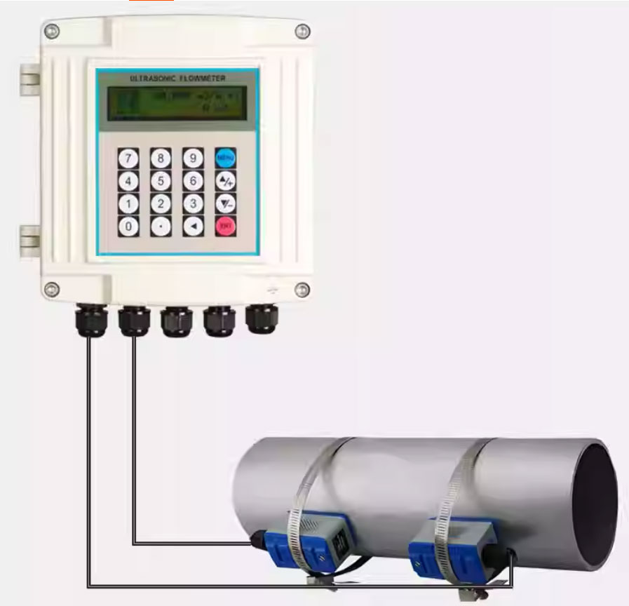 ultrasonic clamp on flow meter