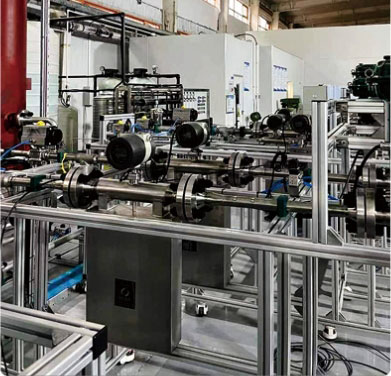 Coriolis mass flow meter Pipeline Preparation