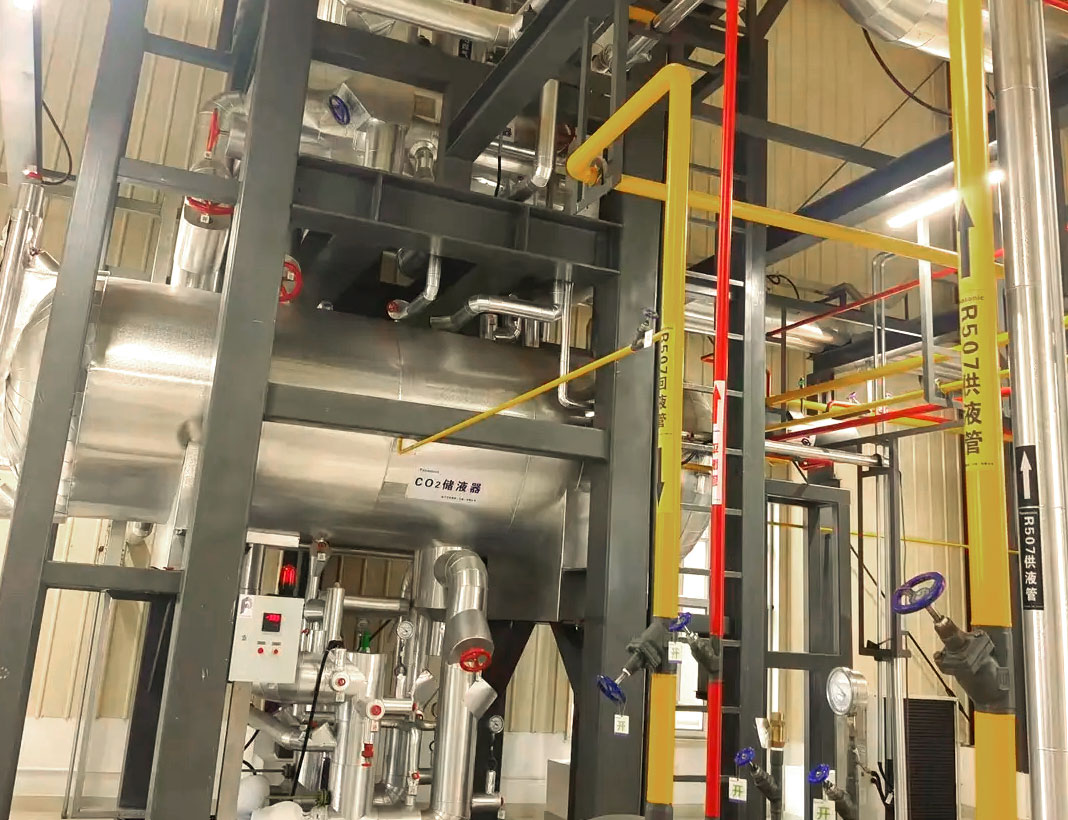 Flow meters for ammonia refrigeration and chilled water system