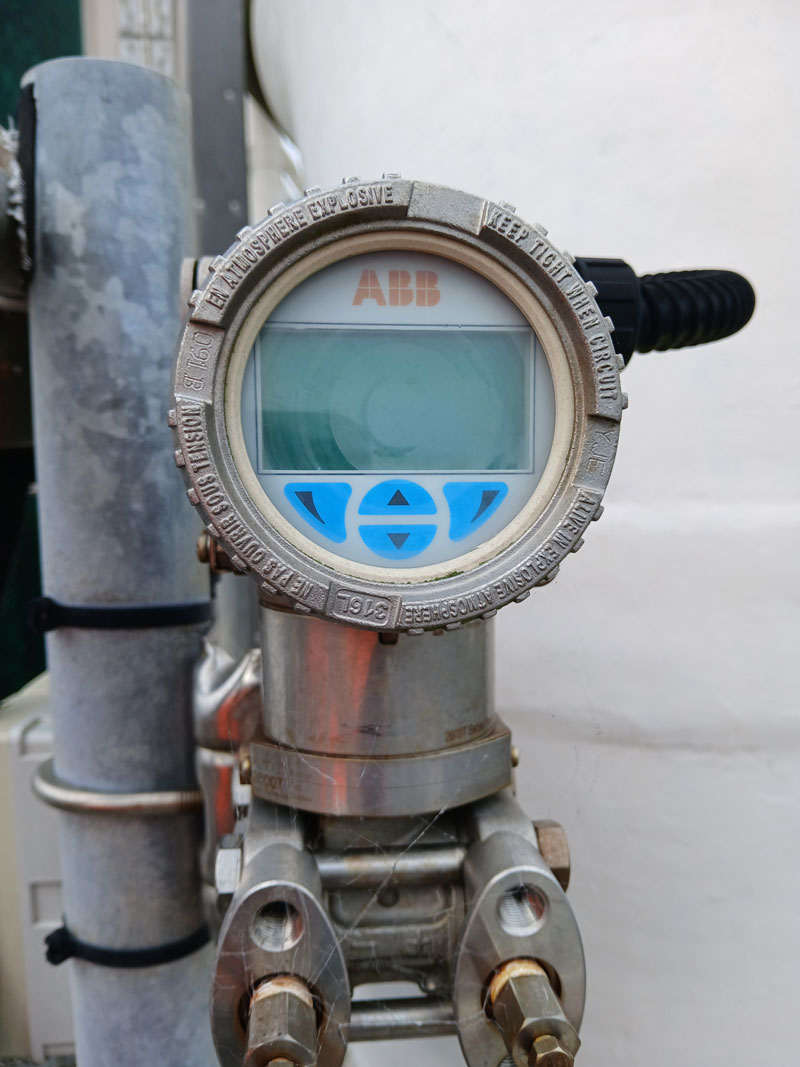 Differential Pressure Transmitter for BTF Dome Pressure Monitoring