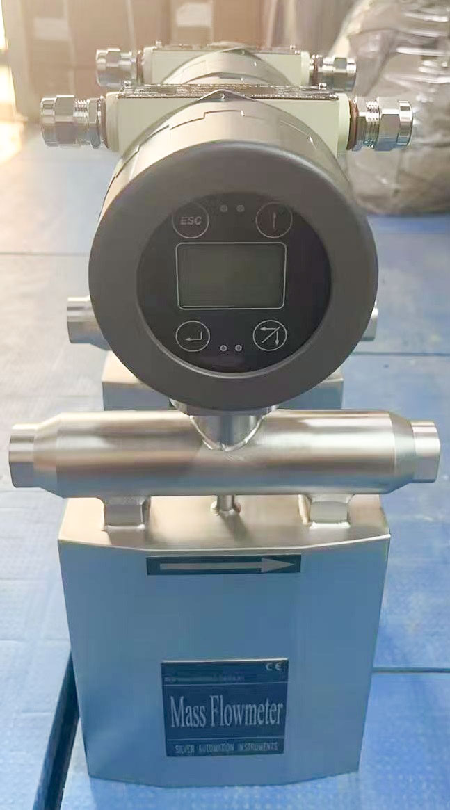 High pressure natural gas flow meter