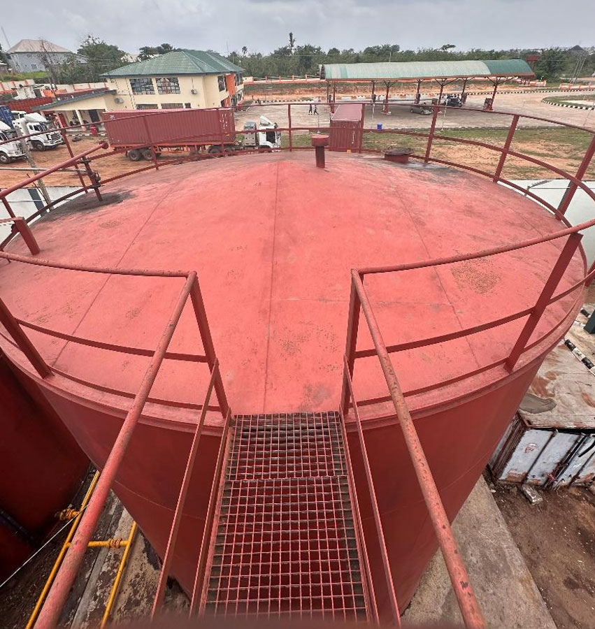 level measurement in edible oil storage tanks