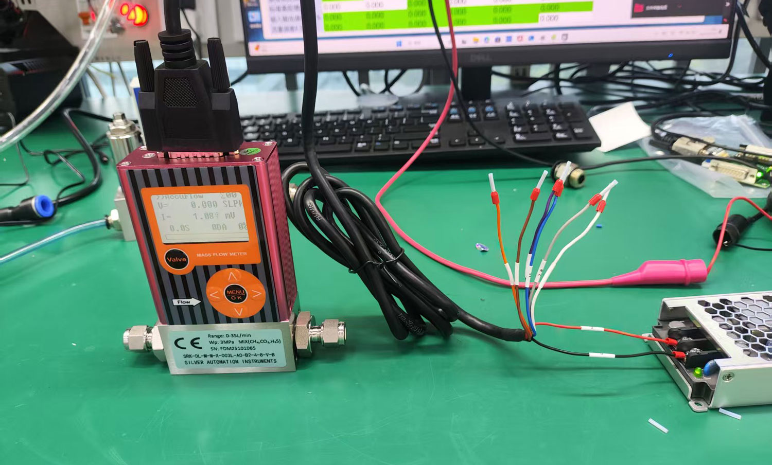 SRK DL thermal mass flow meter for multi gas