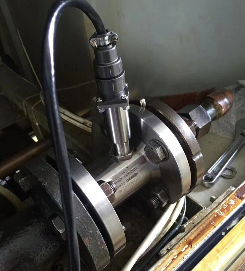 Turbine Flow Meter for the Water Return Line