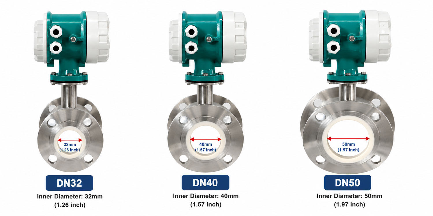 Battery Powered Electromagnetic Flow Meter Sizing
