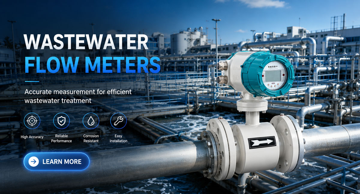 magnetic waste water flowmeters