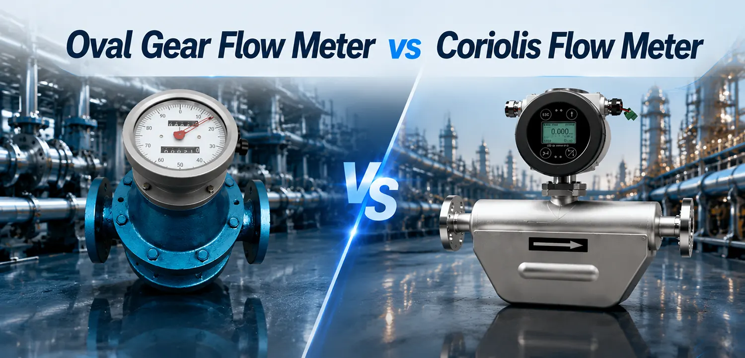 Oval Gear Flow Meter vs Coriolis Flow Meter