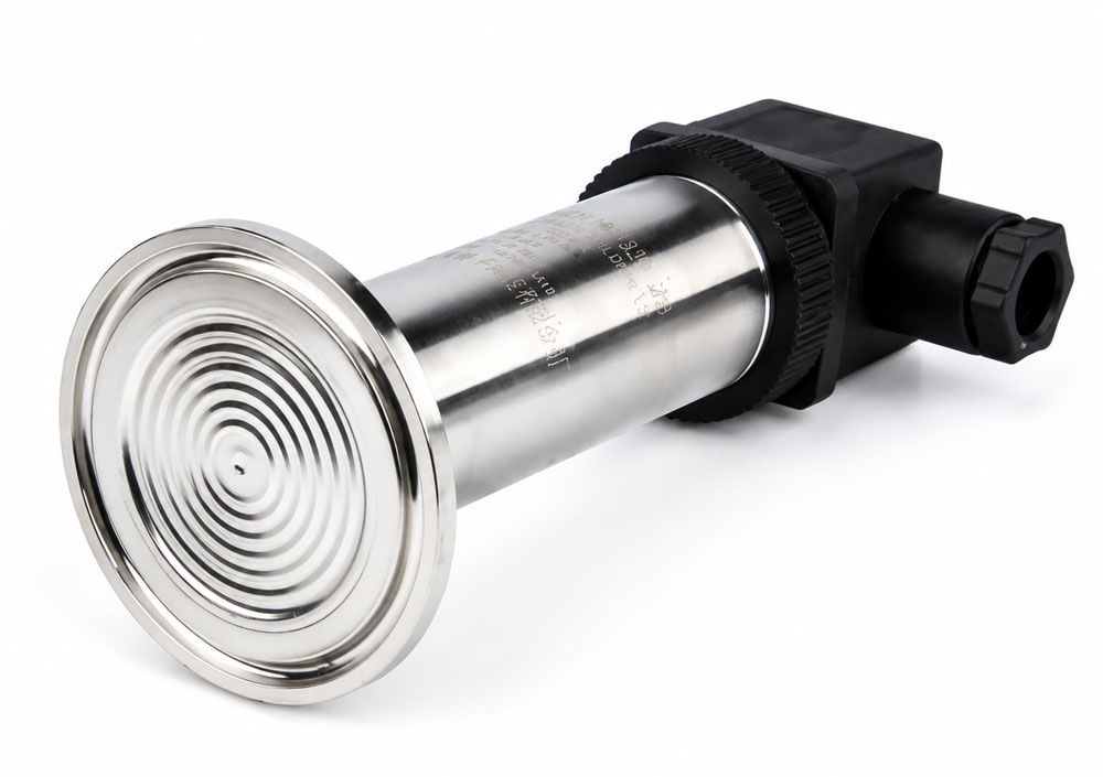 Tri clamp pencil type pressure transmitter