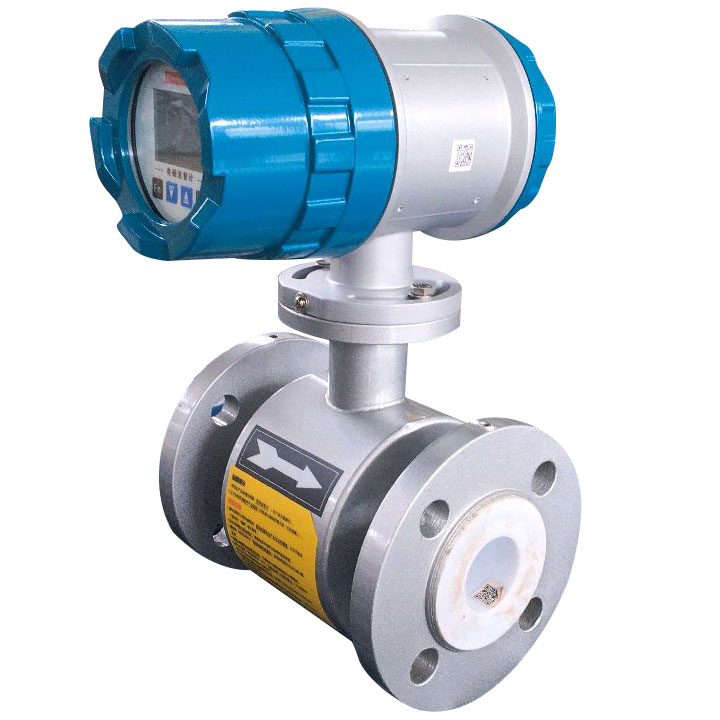 Magnetic flow meter to measure clean or dirty liquid