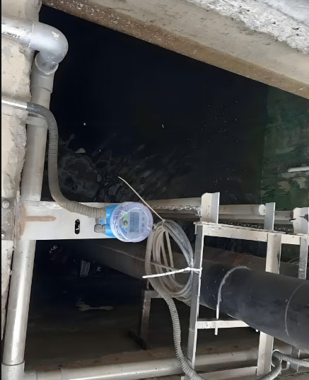 Ultrasonic level meter for water, river, chemical measurement