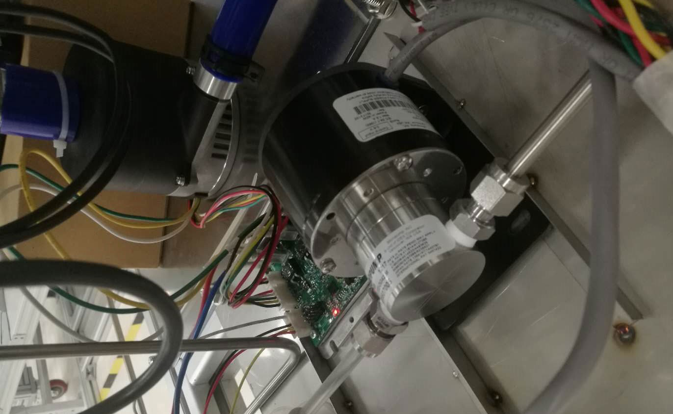 Small Oval Geal Flowmeter Genset Fuel Monitoring on Remote Sites