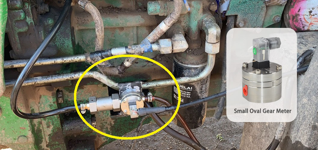 Small Oval Gear Flow Meters for Low Flow Fuel Lines