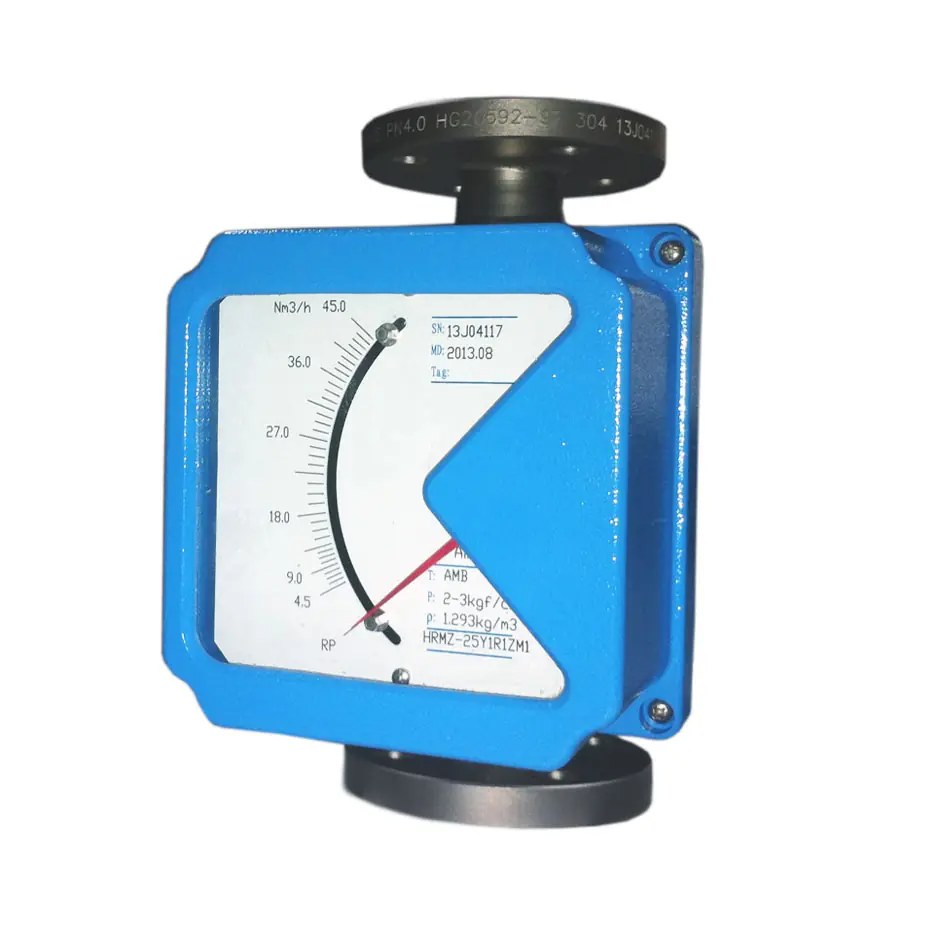local display variable area flow meter