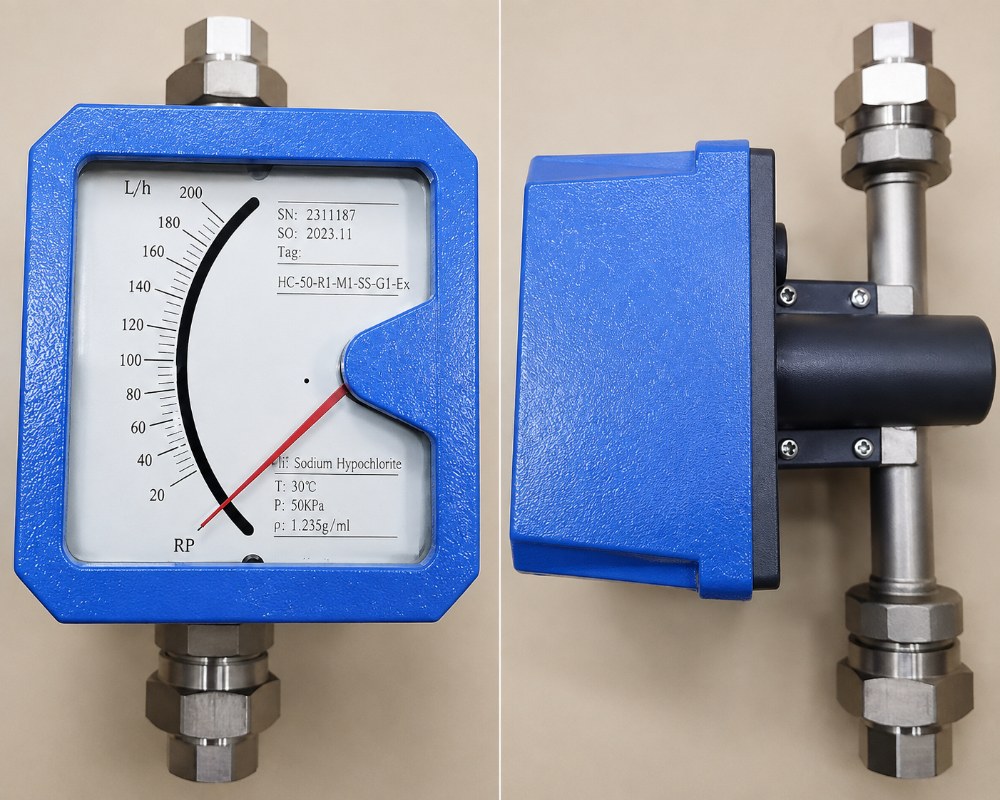 screw connection rotameter