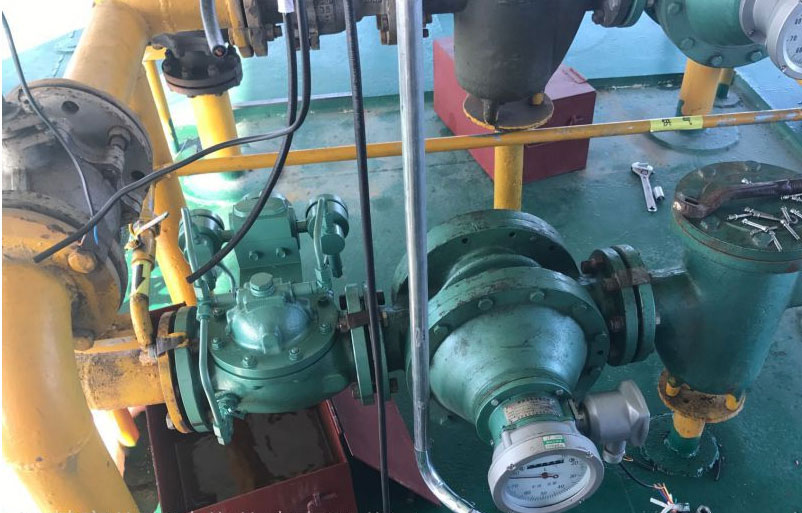 oval gear meter for high viscosity oil