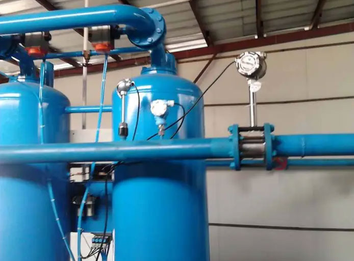 vortex flow meter for compressed air